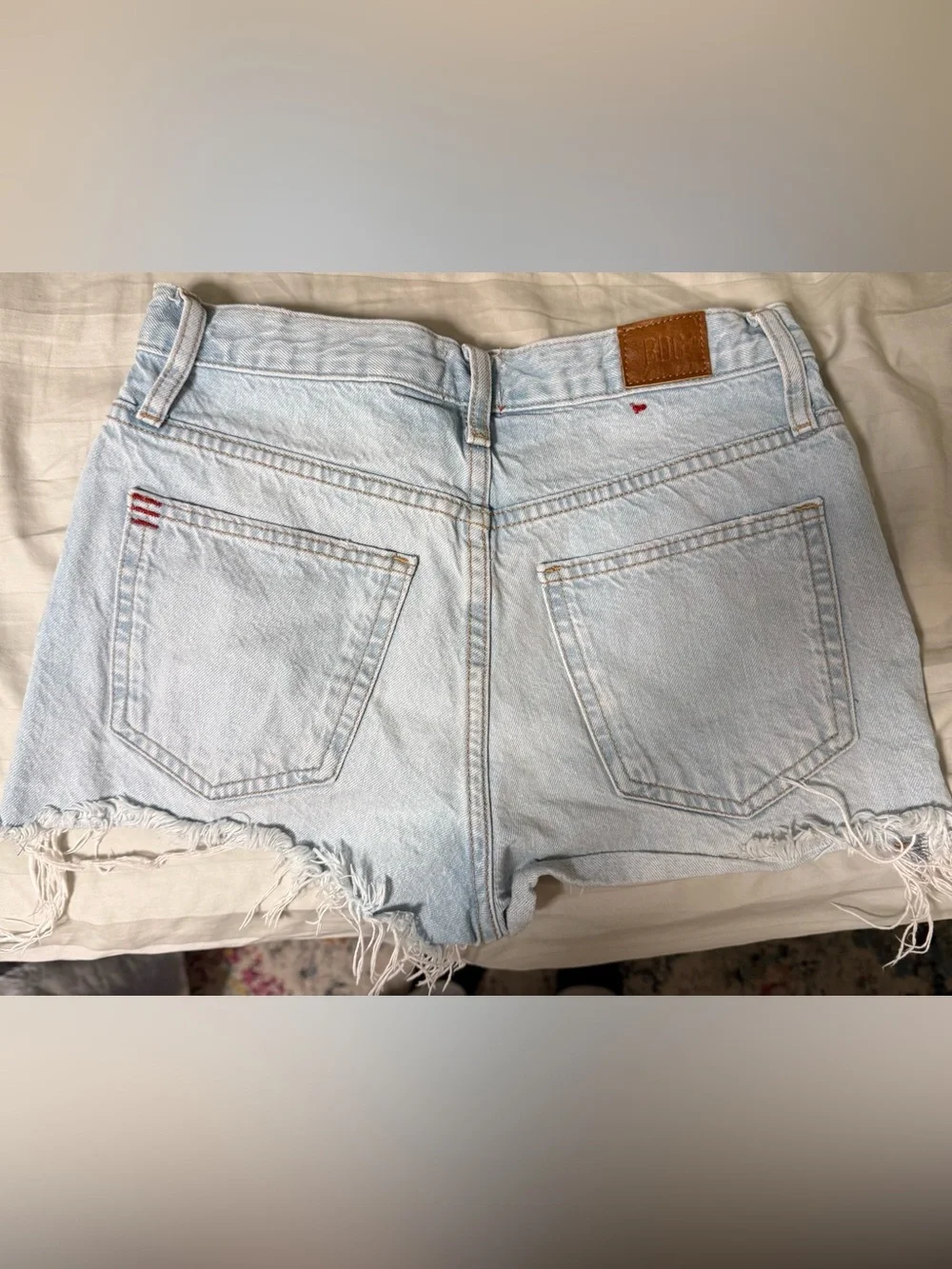 BDG Light Wash Denim Shorts